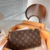 LVBB15-9825d08fc0b8.webp Louis Vuitton Pochette Tirette Monogram Canvas 23Cm M47123, Designer Handbags, Womens Purse, luxury bags