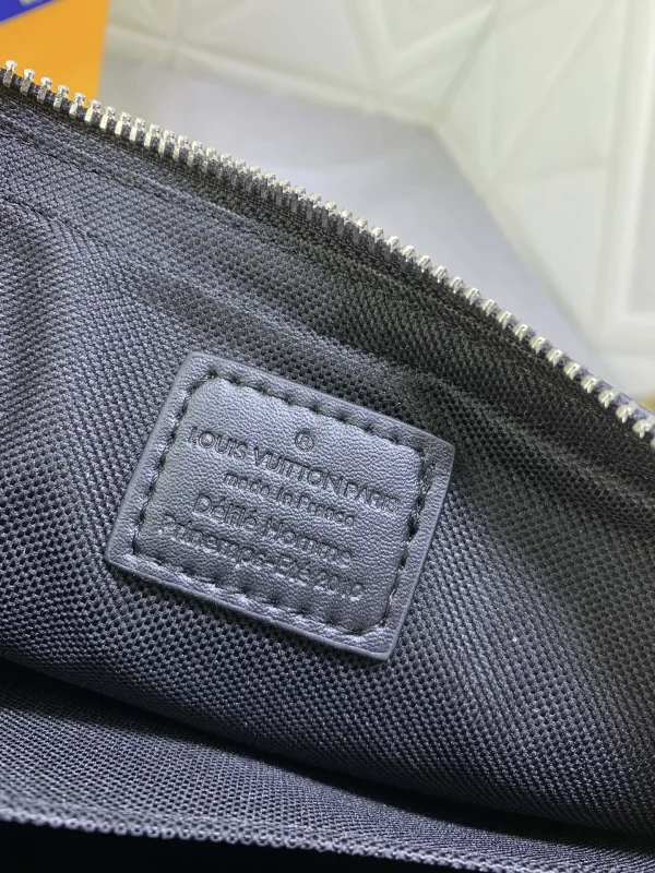 LVBB2-2-4672c4c17bce.webp Louis Vuitton Trio Messenger Bag Damier Canvas Black 25Cm N50017, Designer Handbags, Womens Purse, luxury bags