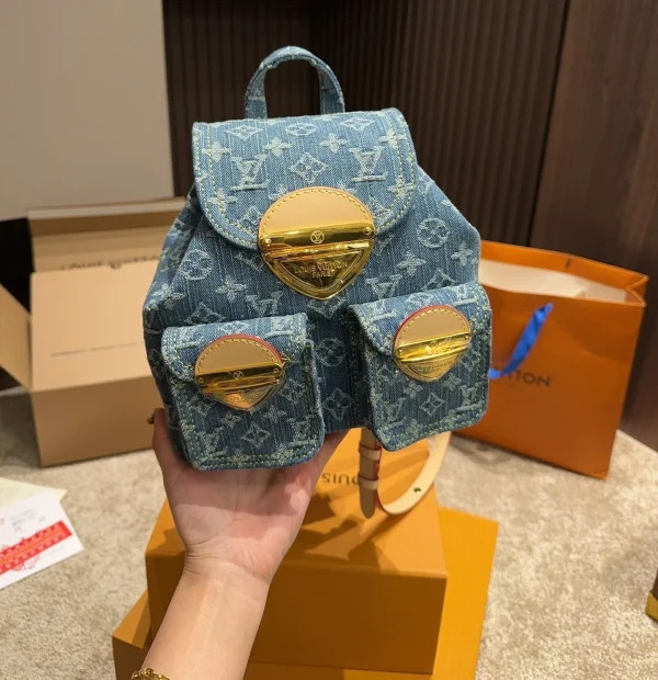 LVBB2-9-1-8b84ba60d94a.webp Louis Vuitton Backpack Venice Denim Blue 20Cm M46836, Designer Handbags, Womens Purse, luxury bags