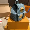 LVBB4-2-1-e00cfbea0f70.webp Louis Vuitton Backpack Venice Denim Blue 20Cm M46836, Designer Handbags, Womens Purse, luxury bags