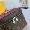 LVBB5-7-e75600a1f512.webp Louis Vuitton Nice Mini Monogram Canvas Pink 20Cm M46767, Designer Handbags, Womens Purse, luxury bags