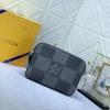 LVBB7-2-5a1a9266f414.webp Louis Vuitton Trio Messenger Bag Damier Canvas Black 25Cm N50017, Designer Handbags, Womens Purse, luxury bags