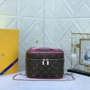 LVBB9-5-c6268661fcf8.webp Louis Vuitton Nice Mini Monogram Canvas Pink 20Cm M46767, Designer Handbags, Womens Purse, luxury bags