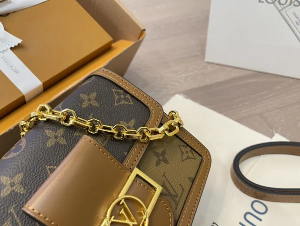 LVBC3-01674288f6c9.webp Louis Vuitton Mini Dauphine Autres Toiles Monogram 25Cm M45959, Designer Handbags, Womens Purse, luxury bags