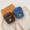 LVBD2-1-33ac99046c59.webp Louis Vuitton Camera Bag Blue Denim Monogram And Vachetta Trim 19Cm, Designer Handbags, Womens Purse, luxury bags
