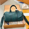 LVBG1-2-679edc44e242.webp Louis Vuitton Keepall Bandouli Re Dark Green 25Cm M24432, Designer Handbags, Womens Purse, luxury bags