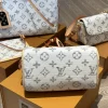 LVBMB4-8f6e1b0a336d.webp Louis Vuitton Speedy Bandoulire 20 Multicolor Beige 20Cm M24709, Designer Handbags, Womens Purse, luxury bags