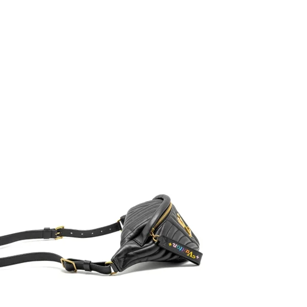 LVBU3-65a669f559d3.webp Louis Vuitton New Wave Bumbag Black 32Cm, Designer Handbags, Womens Purse, luxury bags