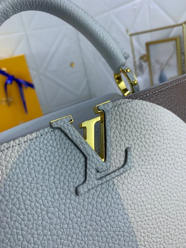 LVCIA04-81e15673e1f8.webp Louis Vuitton Capucines Ice Age White 27Cm, Designer Handbags, Womens Purse, luxury bags