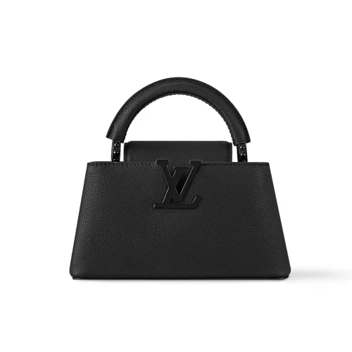 LVEB-a9936884636f.webp Louis Vuitton Capucines East West Mini Optic Black 19Cm M23955, Designer Handbags, Womens Purse, luxury bags