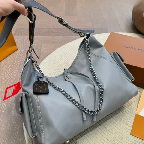 LVGR-1-6956c589a64a.webp Louis Vuitton Carryall Dark Mm Gris Trianon 39cm/15.4in M12583, Designer Handbags, Womens Purse, luxury bags