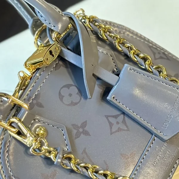 LVGR5-1-296b1511d90d.webp Louis Vuitton Alma Bb Gris Trianon 18Cm M12561, Designer Handbags, Womens Purse, luxury bags