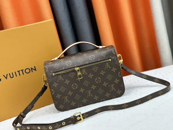 LVPB6-2bc26b69db29.webp Louis Vuitton Pochette M Tis Monogram Coated Canvas 25Cm M47203, Designer Handbags, Womens Purse, luxury bags