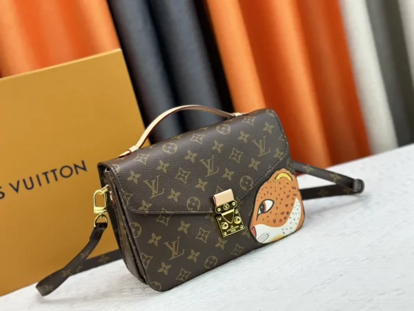 LVPB8-0c2f92f43a03.webp Louis Vuitton Pochette M Tis Monogram Coated Canvas 25Cm M47203, Designer Handbags, Womens Purse, luxury bags