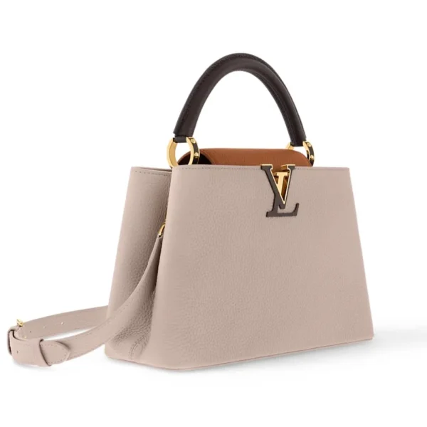 Lv-1-1-1-1678203db12b.webp Louis Vuitton Capucines MM M12956 Gray 31.5cm/ 12.2in, Designer Handbags, Womens Purse, luxury bags