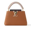 Lv-2-1-f5408eeb1d37.webp Louis Vuitton Capucines MM M14176 Brown 31.5cm/ 12.2in, Designer Handbags, Womens Purse, luxury bags