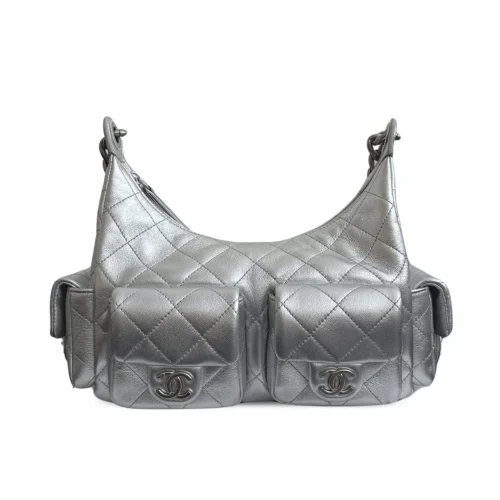Lv-42-1-4fd14f2b5003.webp Chanel 25C Hobo Bag Silver Spring/Summer 2025 Collection 32cm/12.2cm, Designer Handbags, Women’s Purse, luxury bags, Chanel bags