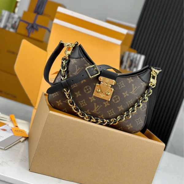 Lv-44-472b1d4f2592.webp Louis Vuitton Lv Twinny Black M46659 29cm/11.4in, Designer Handbags, Womens Purse, luxury bags