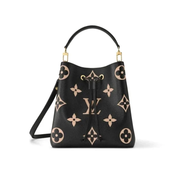 Lv-74-4edbbbd6266d.webp Louis Vuitton Nono Mm Bicolor Monogram Empreinte Leather – Women – Handbags Black 26cm/ 10.2in, Designer Handbags, Womens Purse, luxury bags