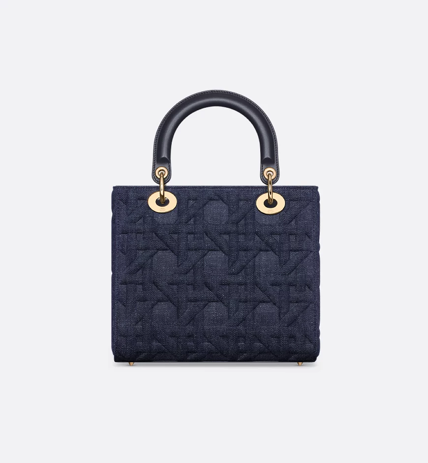 Medium Lady Dior Bag - view 3