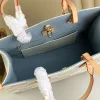 Louis Vuitton Onthego Mm Autres Toiles Damier Pistachio N40518 35Cm, Designer Handbags, Womens Purse, luxury bags