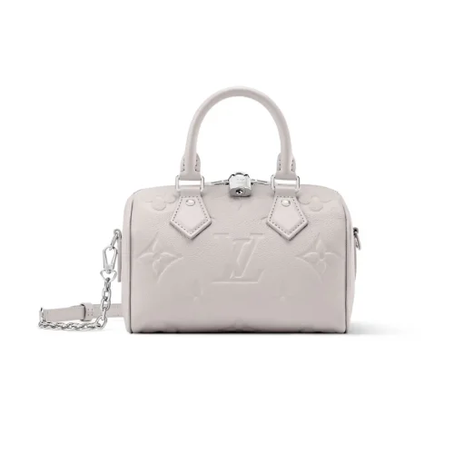 Louis Vuitton Speedy 20 Bag Brume Grey 16cm M28343