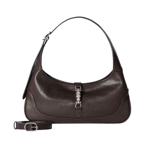 SUPERCLONE-2026-07-06T151456.885-97f6212a4f14.webp Gucci Jackie Slim Medium Shoulder Bag 28cm/11in Dark Brown 863137