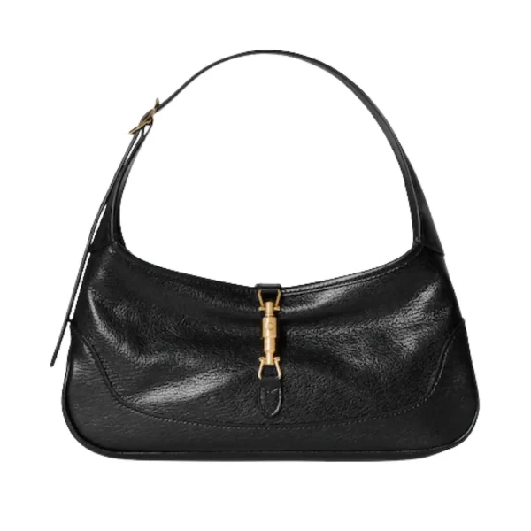 SUPERCLONE-2026-07-06T152729.509-ec49a5d7e286.webp Gucci Jackie Slim Medium Shoulder Bag 28cm/11in Black Leather 863137