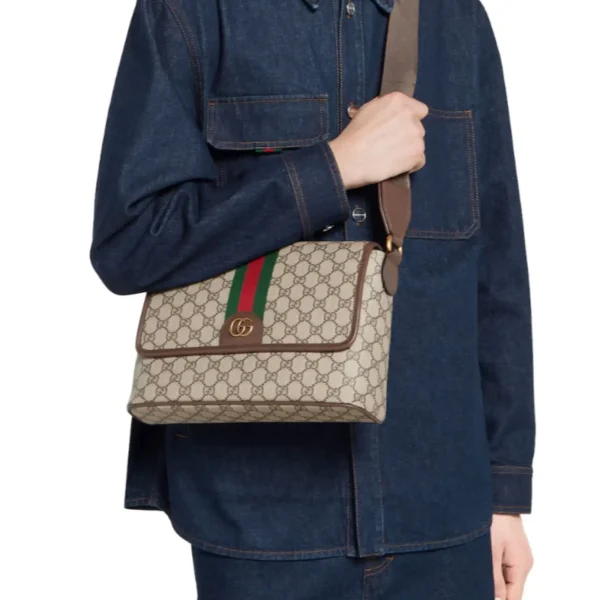 SUPERCLONE-2026-07-10T164027.607-d4faef8fd65e.webp Gucci Ophidia Medium Messenger Bag 29.5cm/11.6in Beige And Dark Brown GG Monogram Coated Fabric 834467