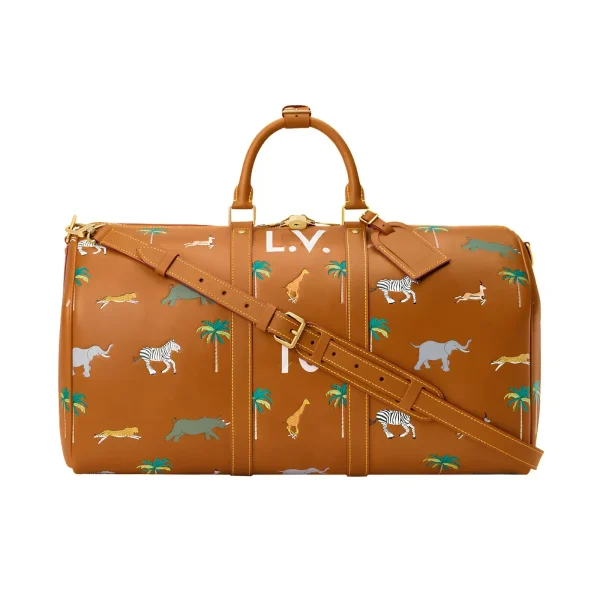 SUPERCLONE-2026-08-10T155148.277.webp Louis Vuitton Keepall Bag 50cm/19.7in Tan Brown M28167
