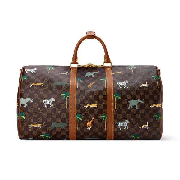 SUPERCLONE-2026-08-10T155825.783.webp Louis Vuitton Keepall Bag 50cm/19.7in Brown M28166