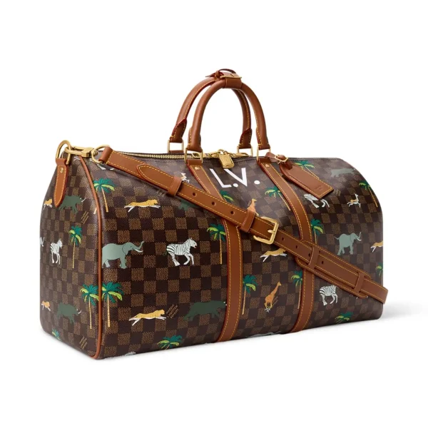 SUPERCLONE-2026-08-10T155837.387.webp Louis Vuitton Keepall Bag 50cm/19.7in Brown M28166