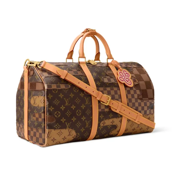 Louis Vuitton Keepall Bandoulière Bag 50cm/19.7in Brown Monogram Landscape M26119