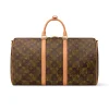 SUPERCLONE-2026-08-10T165437.301.webp Louis Vuitton Keepall Bandoulière Bag 50cm/19.7in Perforated Monogram Canvas M29163
