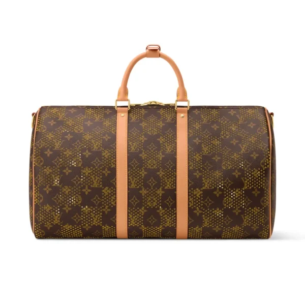 SUPERCLONE-2026-08-10T165437.301.webp Louis Vuitton Keepall Bandoulière Bag 50cm/19.7in Perforated Monogram Canvas M29163