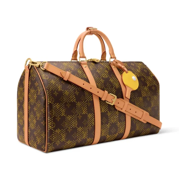 SUPERCLONE-2026-08-10T165452.179.webp Louis Vuitton Keepall Bandoulière Bag 50cm/19.7in Perforated Monogram Canvas M29163