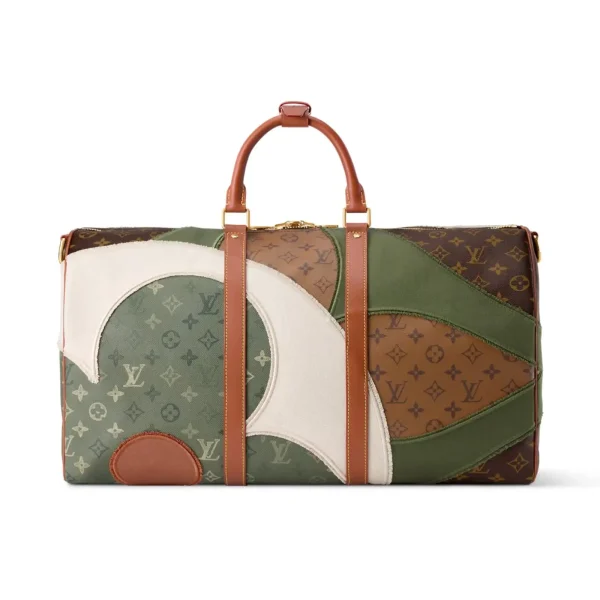 SUPERCLONE-2026-08-10T171036.983.webp Louis Vuitton Keepall Bandoulière Bag 50cm/19.7in Monogram Khaki Canvas Material M29190