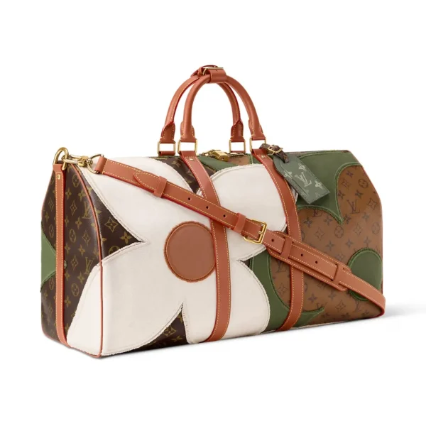 SUPERCLONE-2026-08-10T171045.531.webp Louis Vuitton Keepall Bandoulière Bag 50cm/19.7in Monogram Khaki Canvas Material M29190