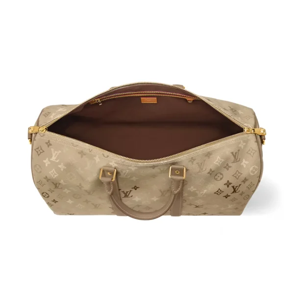 SUPERCLONE-2026-08-11T143210.699.webp Louis Vuitton Keepall Bandoulière Bag 50cm/19.7in Sand Beige Monogram M29159