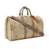 SUPERCLONE-2026-08-11T143215.655.webp Louis Vuitton Keepall Bandoulière Bag 50cm/19.7in Sand Beige Monogram M29159