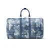 Louis Vuitton Keepall Bandoulière Bag 45cm/17.7in Denim Blue M29601