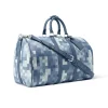 Louis Vuitton Keepall Bandoulière Bag 45cm/17.7in Denim Blue M29601