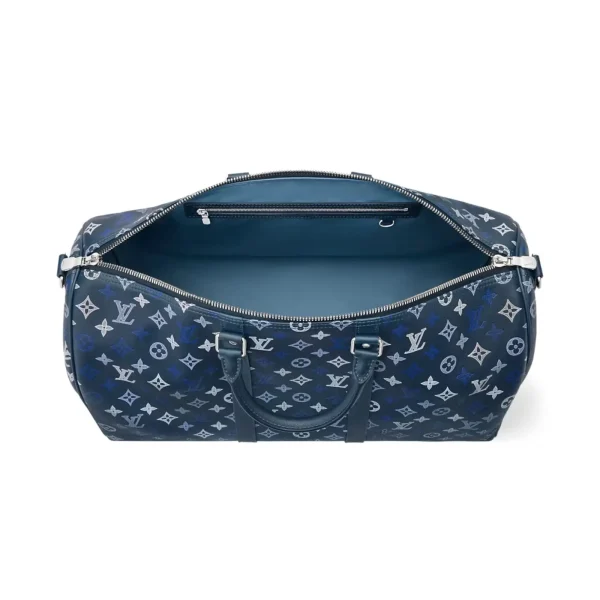 SUPERCLONE-2026-08-11T150541.189.webp Louis Vuitton Keepall Bandoulière Bag 50cm/19.7in Navy Blue Calfskin M28836