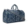 SUPERCLONE-2026-08-11T150950.053.webp Louis Vuitton Keepall Bandoulière Bag 50cm/19.7in Navy Blue Calfskin M28836
