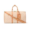 SUPERCLONE-2026-08-11T151438.512.webp Louis Vuitton Keepall Bandoulière Bag 45cm/17.7in Monogram Dune / Beige M28238