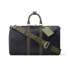 SUPERCLONE-2026-08-11T153522.592.webp Louis Vuitton LV x TM Keepall Bandoulière 45cm/17.7in Khaki Green M28837