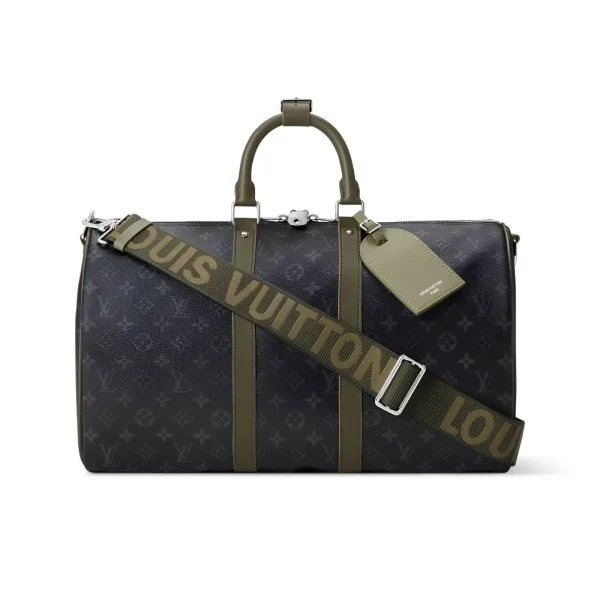 SUPERCLONE-2026-08-11T153522.592.webp Louis Vuitton LV x TM Keepall Bandoulière 45cm/17.7in Khaki Green M28837