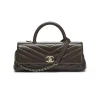 SUPERCLONE-2026-08-14T162508.914-14861f7679e8.webp Chanel Maxi Flap Bag With Top Handle 31cm/12.2in Brown AS6091