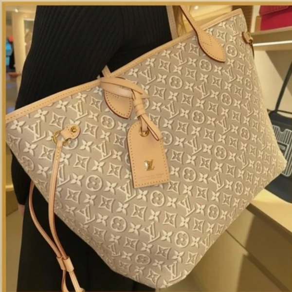 SUPERCLONE-57-93e2a49a42fc.webp Louis Vuitton Neverfull MM Monogram Emblème Peuplier Motif 47cm M2A381