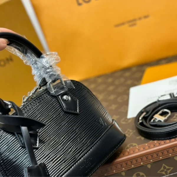 TBN3-7-679d911f78a6.webp Louis Vuitton Nano Alma Bag Black 18Cm M81945, Designer Handbags, Womens Purse, luxury bags